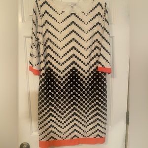 Black and white dress